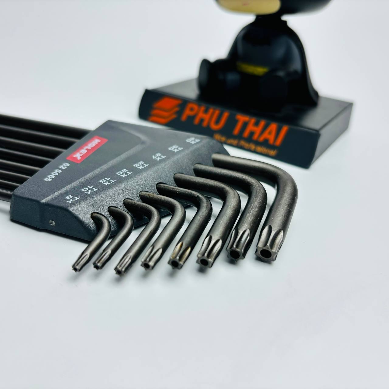 BỘ LỤC GIÁC HOA THỊ HOLEX CÓ LỖ TX9-TX40 625065 8 BỘ LỤC GIÁC HOA THỊ HOLEX CÓ LỖ TX9-TX40 625065 8